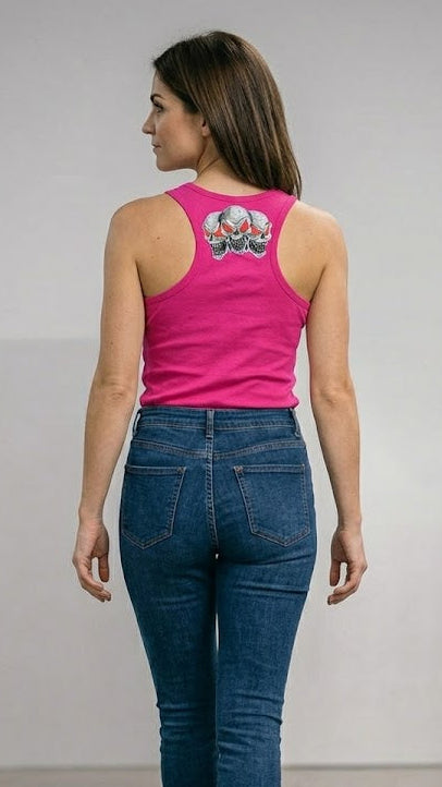 Camiseta sin mangas Rosa