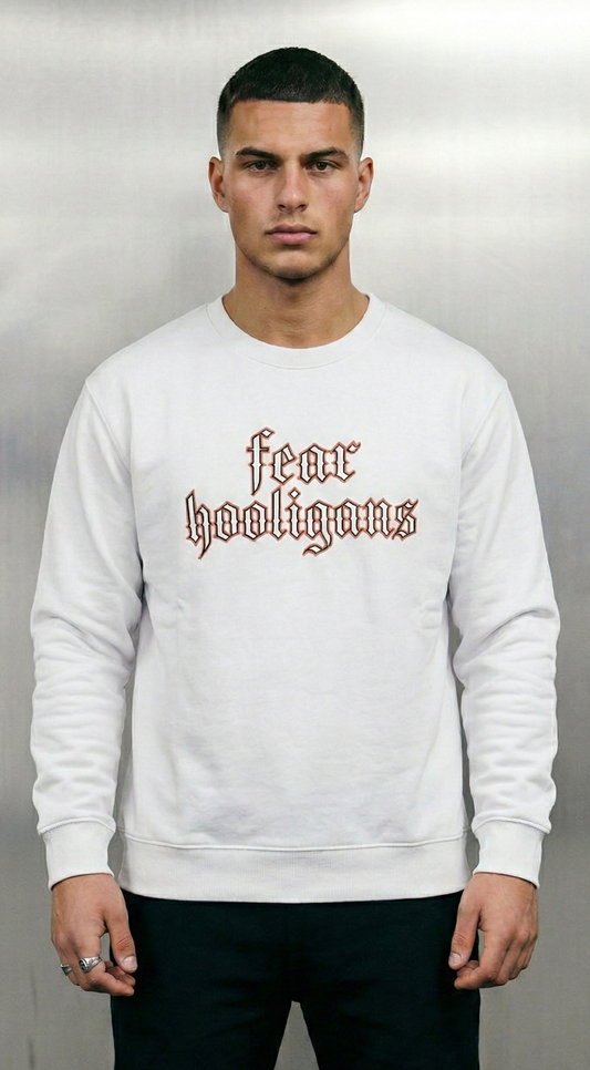 Sudadera Hardcore  White Man